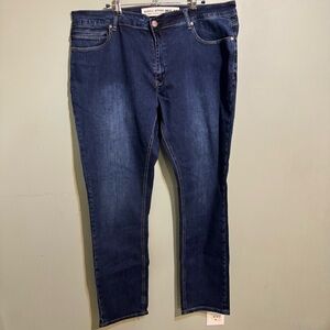 Barbell Apparel Jeans Mens 40x32 Straight Athletic Fit Stretch Denim Blue NWT